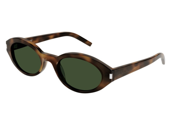 Saint Laurent SL567 002 Havana/Green