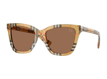Burberry BE4470 416373 Sand Check/Dark Brown