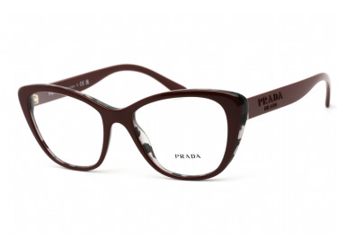 Prada PR04WV 07H1O1 Bordeaux/Grey Havana 54mm