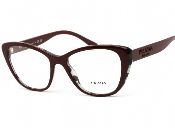 Prada PR04WV 07H1O1 Bordeaux/Grey Havana 54mm
