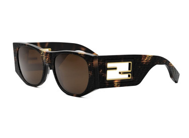 Fendi FE40109I 55E Havana/Brown