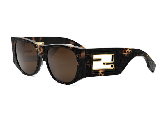 Fendi FE40109I 55E Havana/Brown