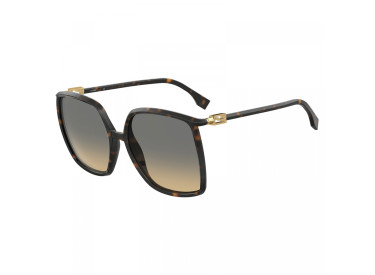 Fendi FF0431/G/S 086/GA Havana/Brown