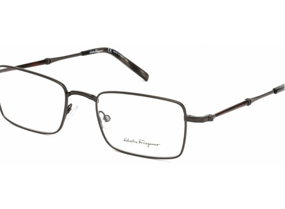 Salvatore Ferragamo SF2212 015 Shiny Dark Gunmetal 54mm