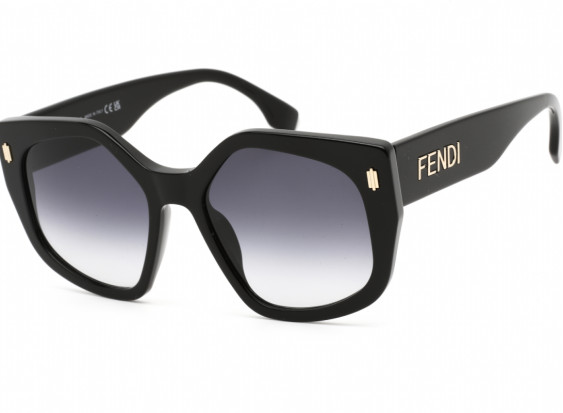 Fendi FE40017I 01W Shiny Black/Gradient Blue