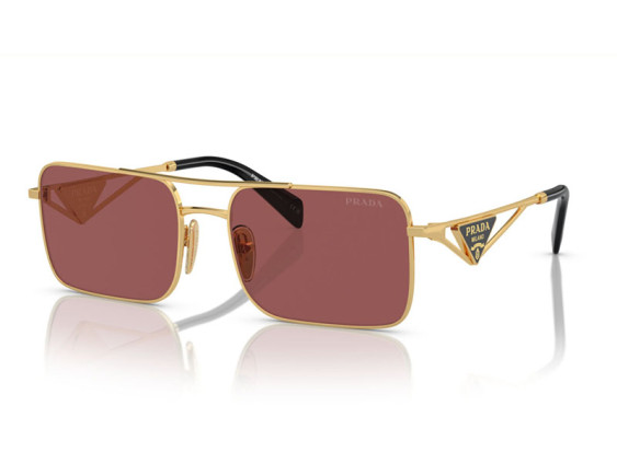 Prada PRA52S 5AK08S Gold/Dark Violet