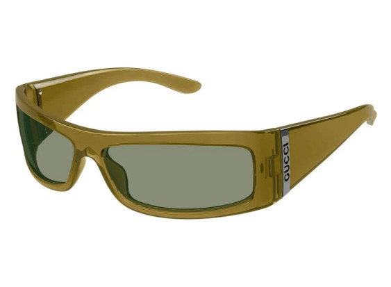 Gucci GG1492S 003 Transparent Honey Brown/Green