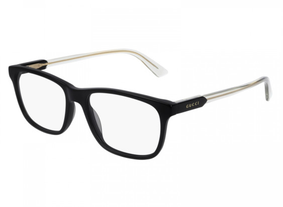 Gucci GG0490O 005 Black/Transparent
