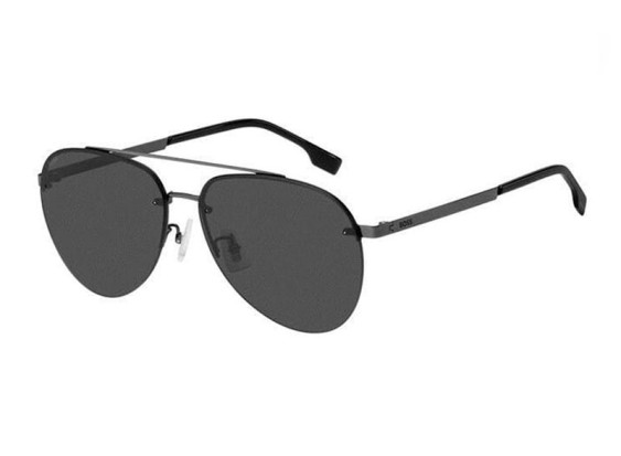 Hugo Boss BOSS 1537/F/SK 0V81 IR Dark Ruthenium Black/Grey