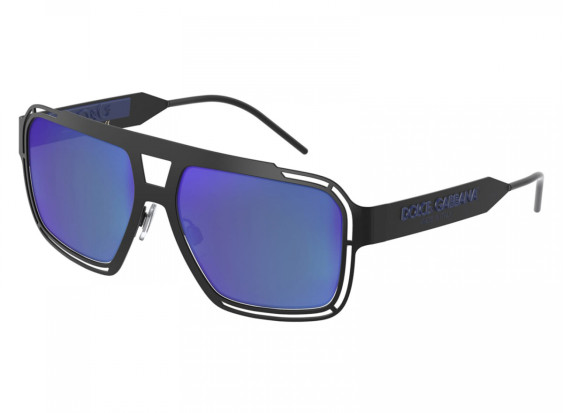 Dolce & Gabbana DG2270 110625 Black/Blue 57mm