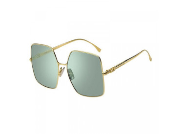 Fendi FF0439/S 00107 Yellow Gold/Green