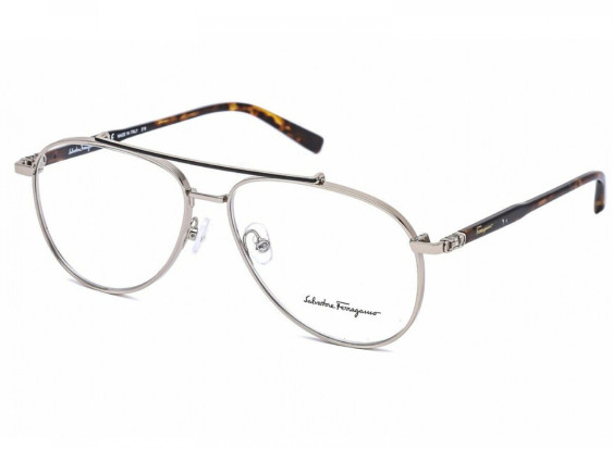 Salvatore Ferragamo SF2184 717 Shiny Gold 56mm
