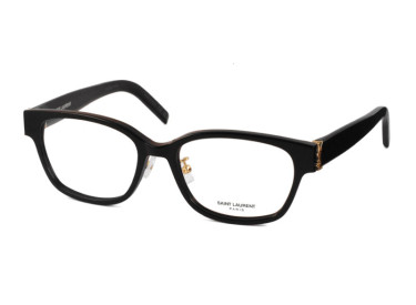 Saint Laurent SLM33/J 001 Shiny Black 53mm