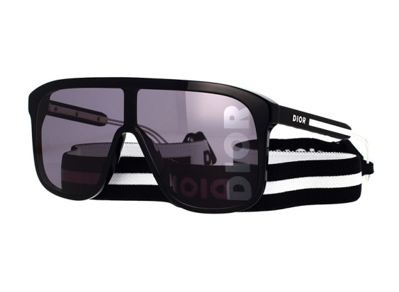Dior DIORFAST M1I 10A8 Shiny Black/Smoke Mirror