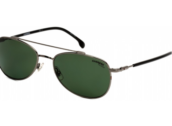 Carrera CA224/S 0KJ1 UC Dark Ruthenium/Green Polarized 55mm