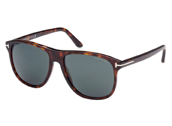 Tom Ford FT0905 54V Shiny Red Havana/Dark Teal