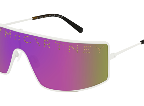 Stella McCartney SC0196S 003 White/Pink