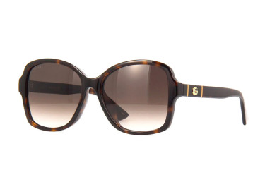 Gucci GG0765SA 003 Dark Havana/Brown Gradient