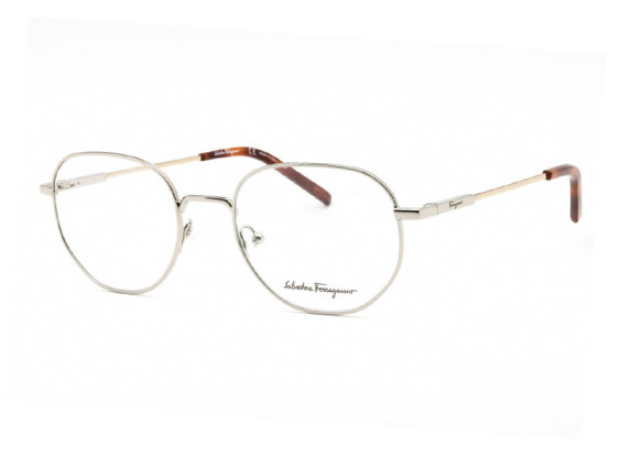 Salvatore Ferragamo SF2215 041 Shiny Silver 52mm