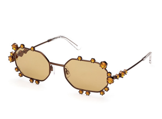 Swarovski SK0376 45E Light Brown/Brown