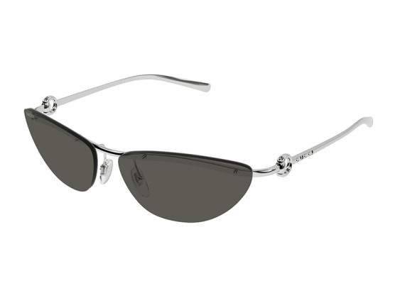 Gucci GG1701S 001 Silver/Grey