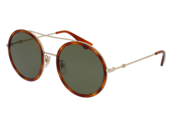 Gucci GG0061S 002 Gold/Green
