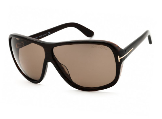 Tom Ford FT0242 50J Striped Brown/Brown Gradient