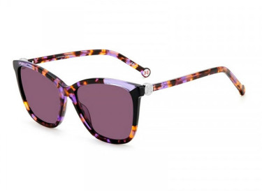 Carolina Herrera CH0052/S 0F0T UR Violet Havana/Black/Violet