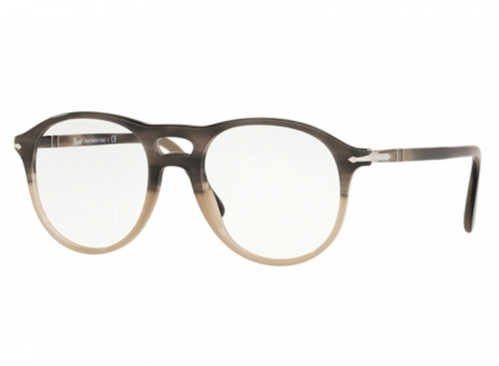 Persol PO3202V 1065 Grey Striped 53mm