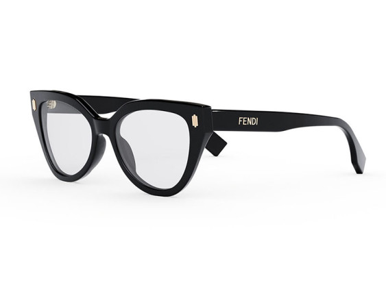 Fendi FE50037I 001 Solid Black 52mm