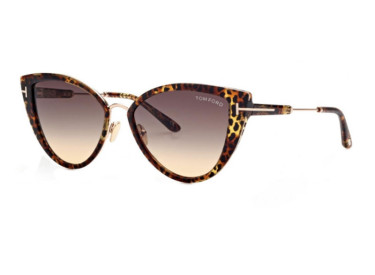 Tom Ford FT0868 52B Dark Havana/Smoke Gradient