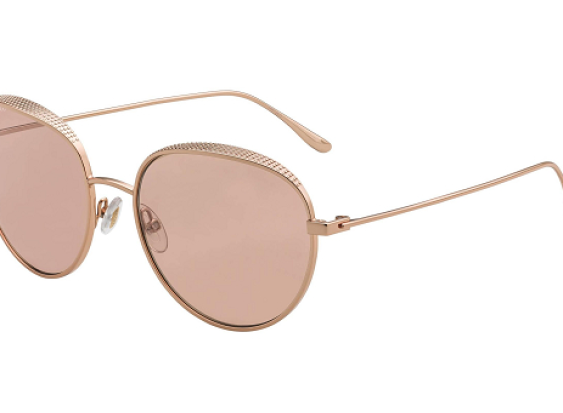 Jimmy Choo ELLO/S 0BKU 00 Red Gold / Pink