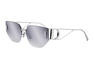 Dior 30MONTAIGNE B3U F0A6 Shiny Palladium/Smoke Gradient Mirror