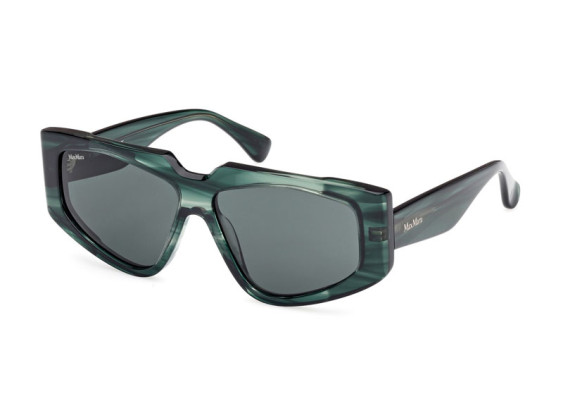 Max Mara MM0125 98N Striped Dark Green/Green