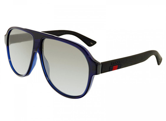 Gucci GG0009S 004 Blue/Silver