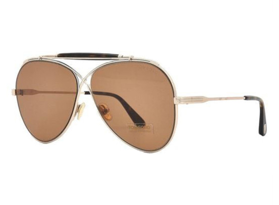 Tom Ford FT0818 28E Shiny Rose Gold / Brown