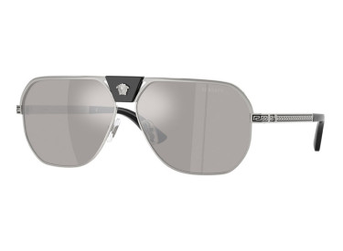 Versace VE2294 10006G Silver/Light Grey Silver Mirror