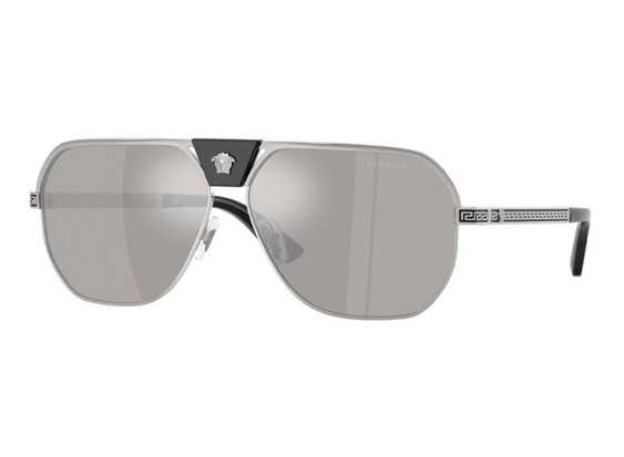Versace VE2294 10006G Silver/Light Grey Silver Mirror