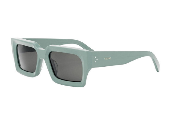 Celine CL40280U 93A Shiny Lime Transparent/Smoke