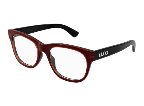 Gucci GG1796O 003 Burgundy Crystal on Black 52mm