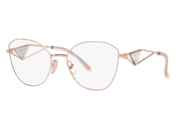 Prada PR52ZV SVF1O1 Shiny Pink Gold 53mm