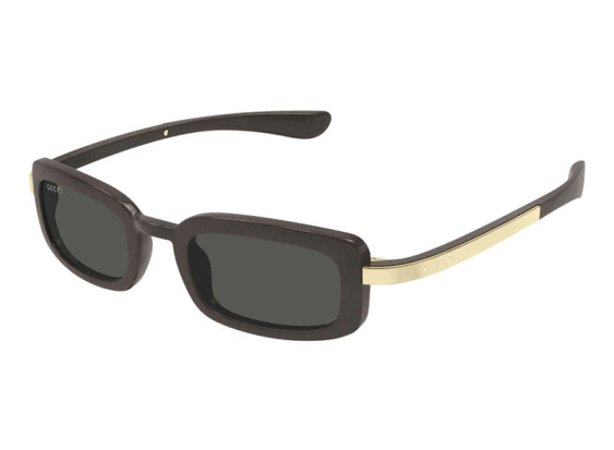 Gucci GG1943S 003 Shiny Metallic Brown/Grey