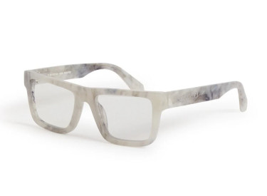 Off-White OERJ025 STYLE 25 0800 Marble/Clear Blue Light Block 54mm