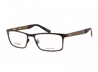 Hugo HG 0228 0YZ4 00 Matte Brown/Brown 54mm