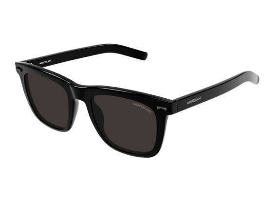 Montblanc MB0226S 006 Shiny Black/Grey