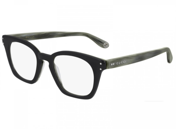 Gucci GG0572O 008 Black/Green 50mm