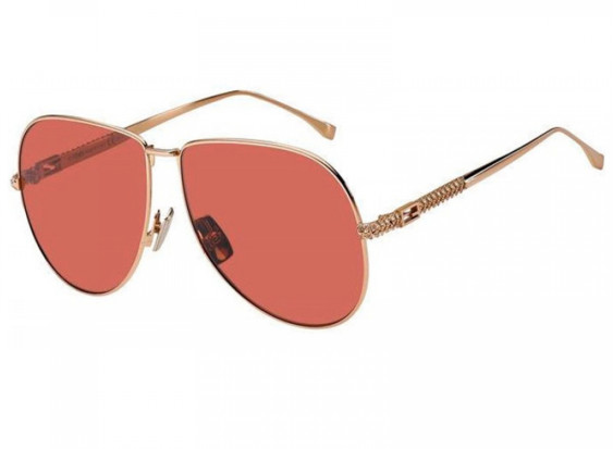 Fendi FF0437/S DDBU1 Gold/Orange