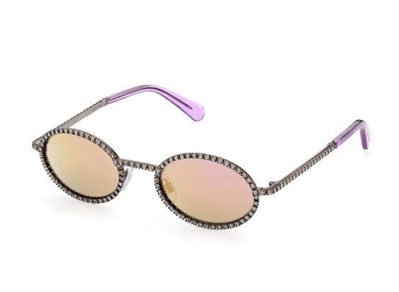 Swarovski SK0340 08Y Anthracite Grey/Violet