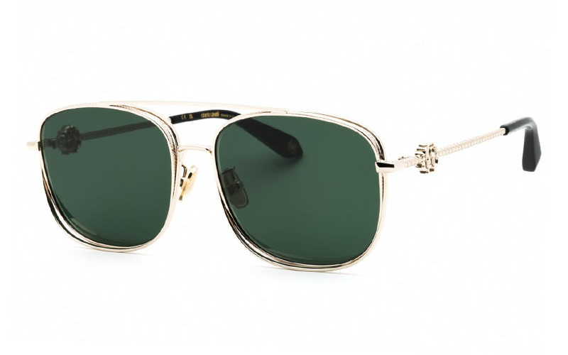 Roberto Cavalli SRC059M 0594 Light Gold/Green