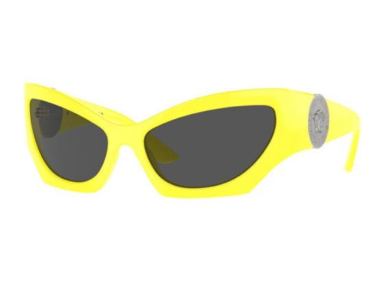 Versace VE4450 541887 Yellow/Dark Grey